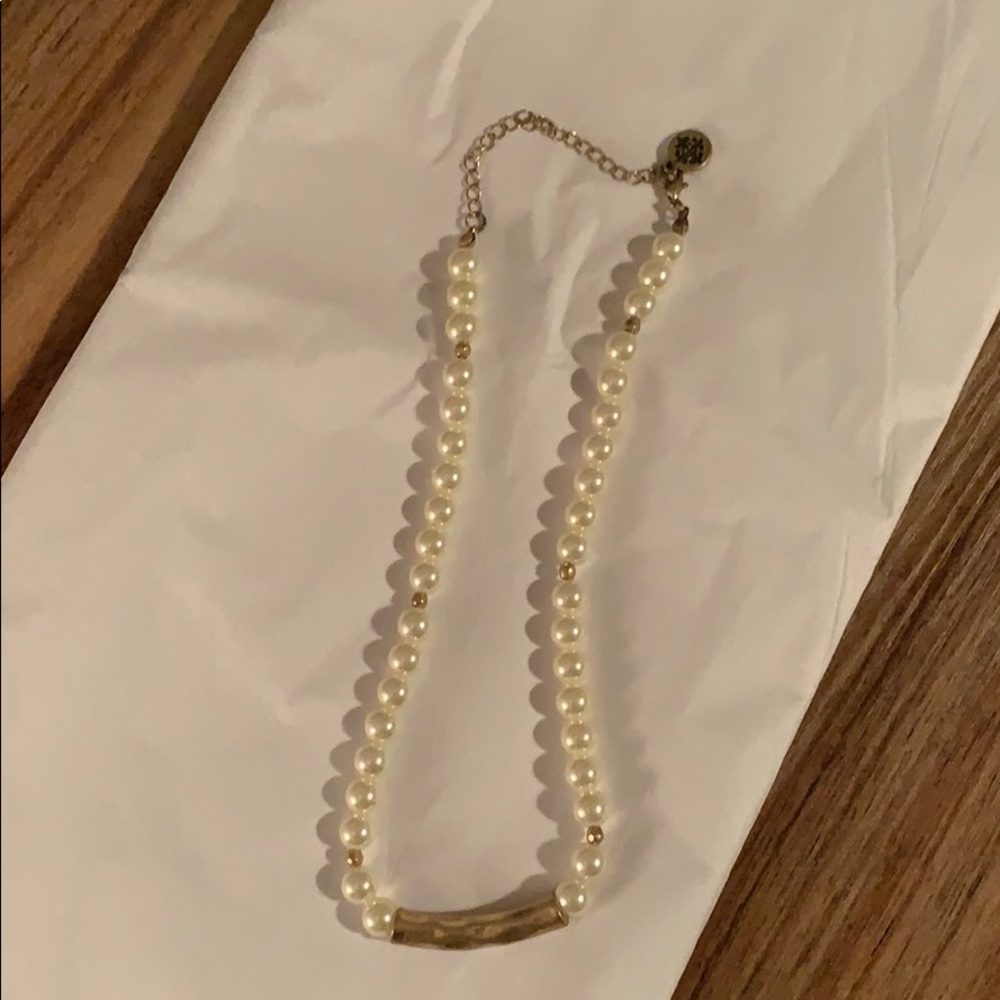 Pearl and Gold Necklace